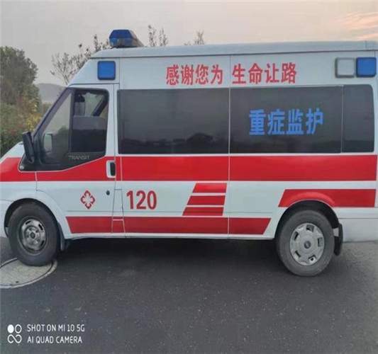 沙洋救护车出租服务案例3